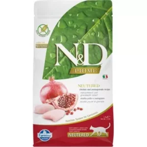 N&D Cat Prime csirke&gránátalma Adult ivartalanított