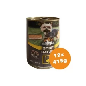 Spirit of Nature Dog Konzerv Strucchússal 12x415g