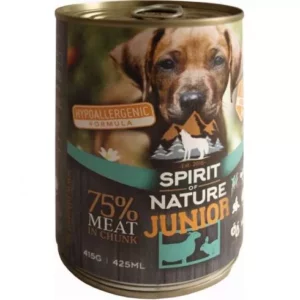 Spirit of Nature Dog konzerv Junior Bárányhússal és nyúlhússal