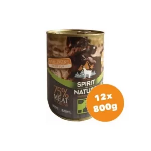Spirit of Nature Dog Konzerv Bárányhússal és Nyúlhússal 12x800g