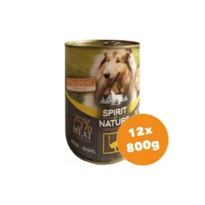 Spirit of Nature Dog Konzerv Strucchússal 12x800g