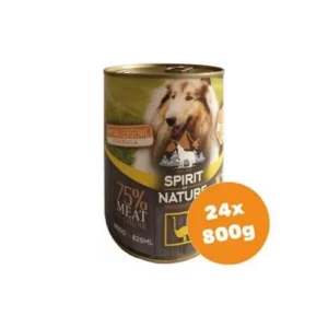 Spirit of Nature Dog Konzerv Strucchússal 24x800g