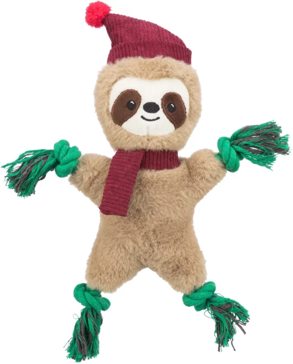 Trixie Xmas plüss lajhár kötéllel 30cm