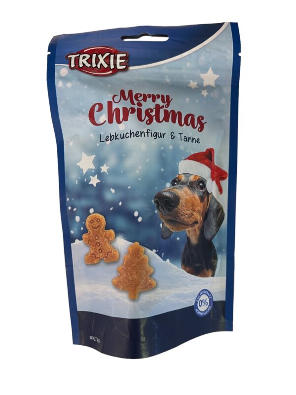 Trixie Xmas snack mézeskalács ember és fa 100g