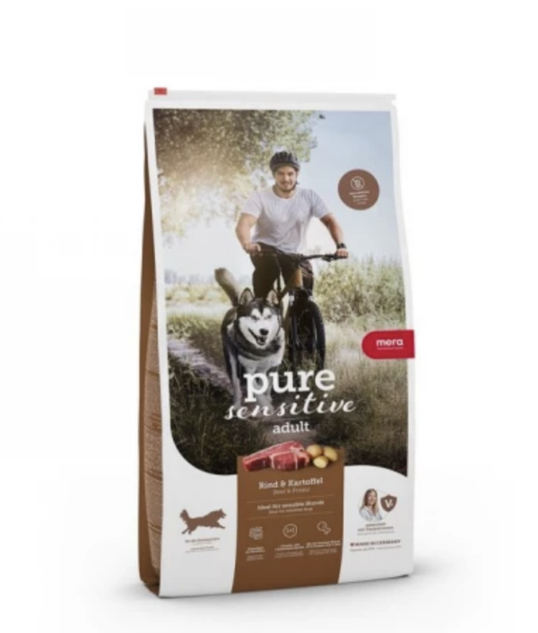 Mera Dog Pure Sensitive Adult Fresh Meat Beef&Potato High Protein kutyatáp 12,5kg