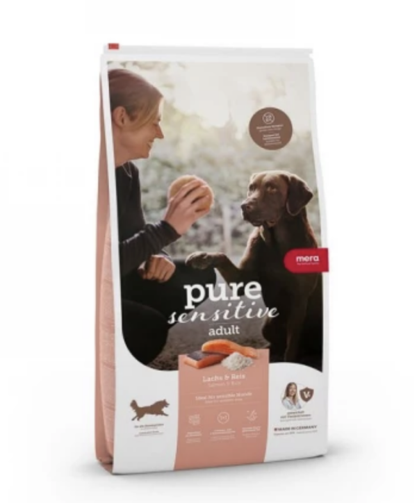 Mera Dog Pure Sensitive Adult Salmon&rice kutyatáp 12,5kg