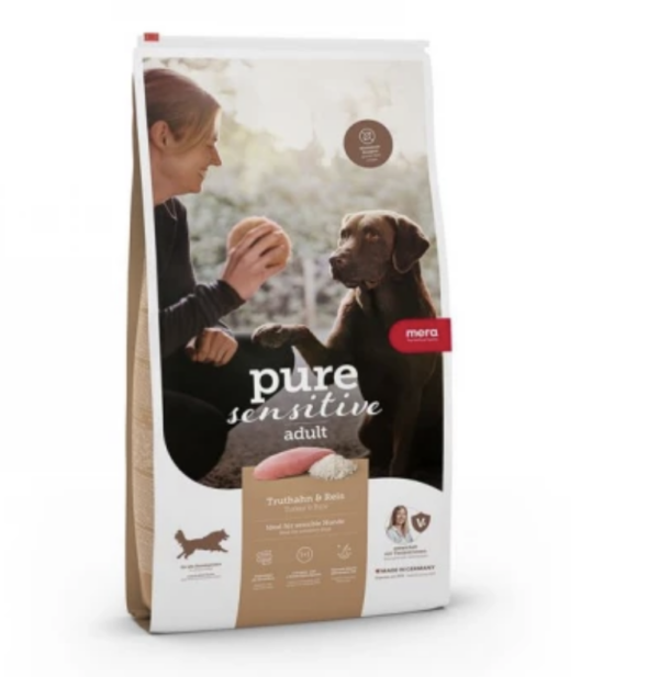 Mera Dog Pure Sensitive Adult Turkey & Rice 12,5kg