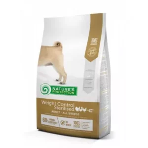 Natures Protection Dog Adult Weight Control Sterilised Poultry&krill