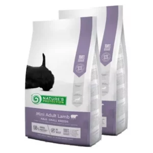 Natures Protection Dog Mini Adult Lamb 2x2kg