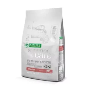 Natures Protection Dog Starter SC White Grain Free Salmon