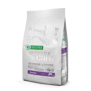 Natures Protection Dog Junior SC White Grain Free Salmon