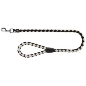Trixie Cavo póráz L–XL: 1.00 m/18 mm, fekete/ezüst