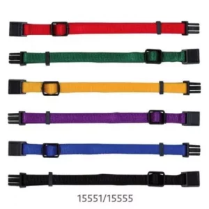 Trixie Nyakörv Kölyöknek S-M 17-25cm/10mm 6db Piros,Zöld,Sárga,Lila,Kék,Fekete