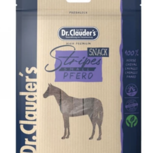 Dr.Clauders Dog Jutalomfalat Stripes Small Lóhús csíkok 80g