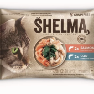 Shelma Alutasak 4*85g Lazac, tőkehal