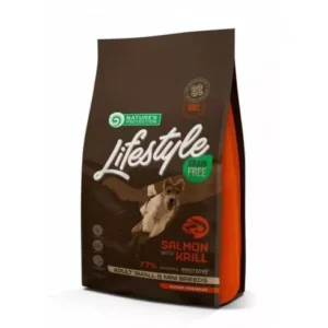 Natures Protection Lifestyle Dog Adult Grain Free Salmon with krill Small&mini