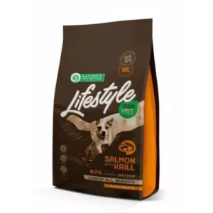 Natures Protection Lifestyle Dog Grain Free Junior Salmon with krill