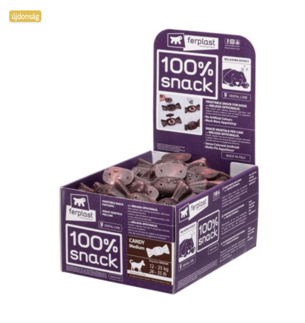 Ferplast 100% Snack Melissa Officinalis cukorka M 35db