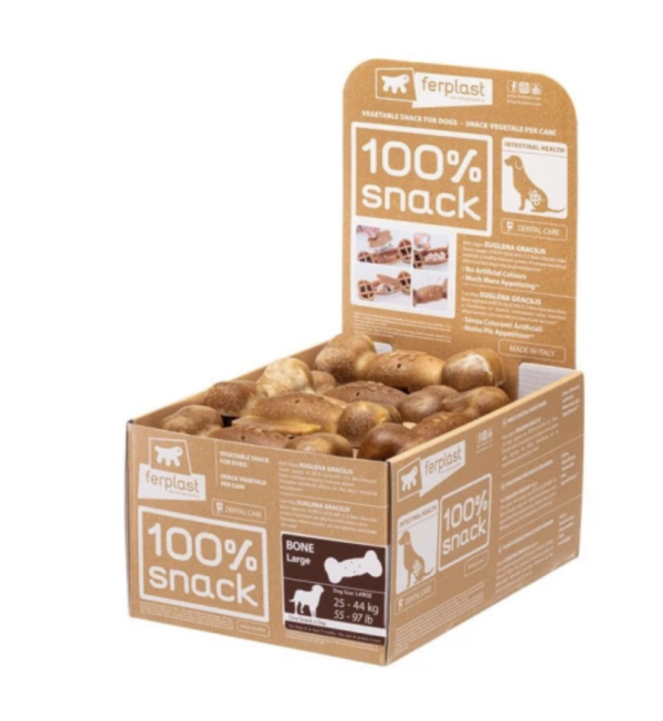 Ferplast 100% Snack Alga Euglena csont L 20db