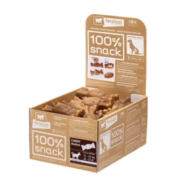 Ferplast 100% Snack Alga Euglena cukorka M 35db