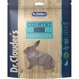 Dr.Clauders Dog Jutalomfalat Country Line Large Strips Nyúl 170g